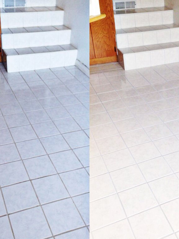 galway tile cleaning before after